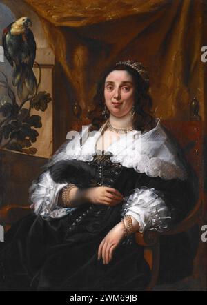 Ritratto di una Signora 1640 Jacob Jordaens i (BE) Foto Stock