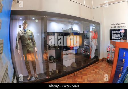 Bogotà, Colombia. 10-01- 2024. Visita il Museo militare e storico di Bogotà. Foto di: José Bula Urrutia Foto Stock