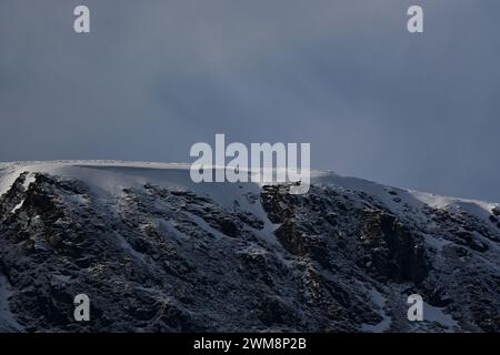 Cairngorms in inverno Foto Stock