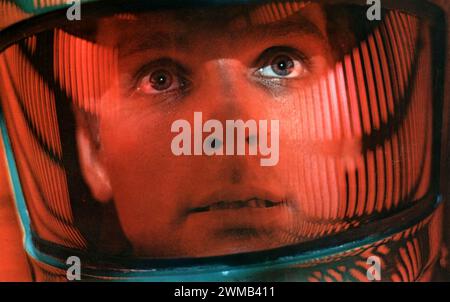 2001: Un film della MGM del 1968 con Keir Dullea nel ruolo del Dr. David Bowman Foto Stock