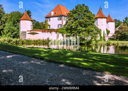 Castello Bavaria Blutenburg Monaco di Baviera Foto Stock