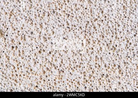 Sfondo e pietra pomice per pulire piedi e tacchi Foto Stock