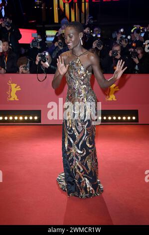 Lupita Nyong’o bei der Closing Ceremony mit Preisverleihung auf der Berlinale 2024 / 74. Internationale Filmfestspiele Berlin im Berlinale Palast. Berlino, 24.02.2024 Foto Stock