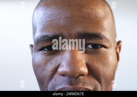 Close-up di afro-americano Foto Stock