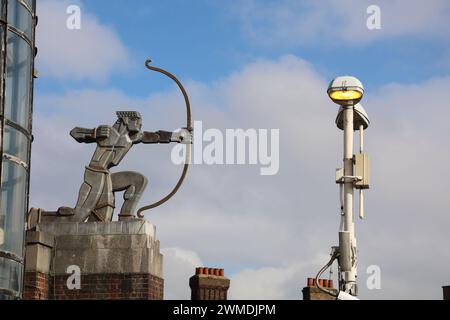 Stazione della metropolitana East Finchley di Londra Foto Stock