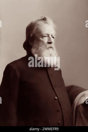 Thomas K. Beecher (1824-1900), pastore liberale di Park Church a Elmira, New York, era figlio di Lyman Beecher e fratello di Henry Ward Beecher e Harriet Beecher Stowe. (USA) Foto Stock