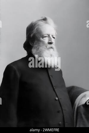 Thomas K. Beecher (1824-1900), pastore liberale di Park Church a Elmira, New York, era figlio di Lyman Beecher e fratello di Henry Ward Beecher e Harriet Beecher Stowe. (USA) Foto Stock