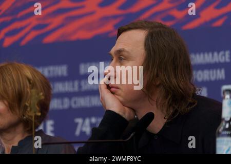 18 febbraio 2024, Berlino, Berlino, Germania: ''Sterben'' Photocall alla Berlinale 2024. (Credit Image: © Beata Siewicz/Pacific Press via ZUMA Press Wire) SOLO PER USO EDITORIALE! Non per USO commerciale! Foto Stock