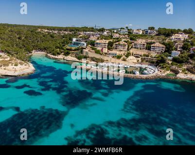 Spiaggia di El Mago, Cala Portals Vells, Calvia, Maiorca, Isole Baleari, Spagna Foto Stock