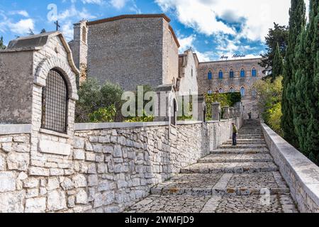 Santuario e Monastero di Santa Maria degli Angeli, Cassano delle Murge, provincia di Bari, regione Puglia (Puglia), Italia meridionale, Europa Foto Stock