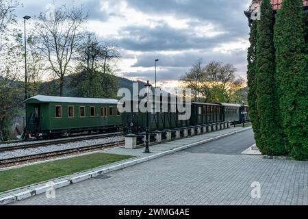 Sargan otto ferrovia patrimonio, Mokra Gora Foto Stock