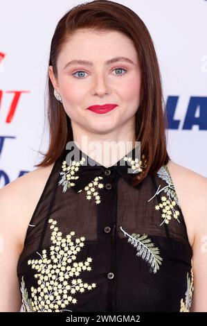 Thomasin McKenzie bei der 39. Verleihung der Film Independent Spirit Awards 2024 presso il molo di Santa Monica. Santa Monica, 25.02.2024 anni Foto Stock