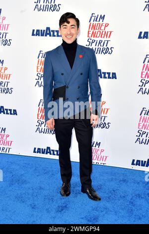 Daniel Garber bei der 39. Verleihung der Film Independent Spirit Awards 2024 presso il molo di Santa Monica. Santa Monica, 25.02.2024 *** Daniel Garber al 39° Film Independent Spirit Awards 2024 al Santa Monica Pier Santa Monica, 25 02 2024 foto:xD.xStarbuckx/xFuturexImagex Spirit Awards 4595 Foto Stock