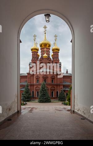 Chernigov skete della Trinità-Sergius Lavra nella città di Sergiev Posad, Russia. Foto Stock