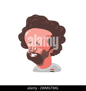 Mo Salah Illustrazione Vettoriale