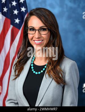 Lauren Boebart. Ritratto del Rappresentante americano per il terzo distretto congressuale di Colarado, Lauren Opal Boebert (B. 1986), ritratto ufficiale, 2020 Foto Stock