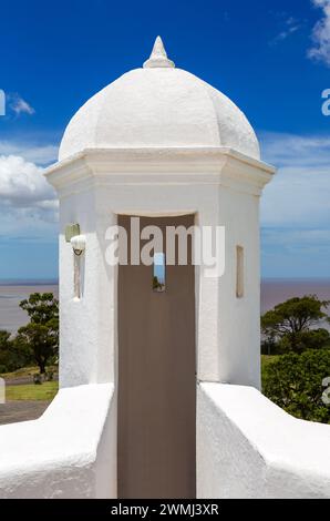 Faro di El Cerro de Montevideo, Montevideo, Uruguay, Sud America Foto Stock