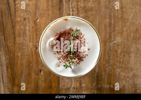 Caffè salato, Ocean latte, latte, caffè, Orange bianco, tè nero al pompelmo Foto Stock