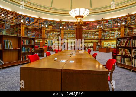 Picton Reading Room e Hornby Library parte della biblioteca centrale di Liverpool Foto Stock