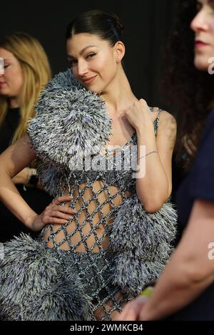 Ursula Corbero durante i Feroz Awards 2024 al Palacio Vistalegre Arena il 26 gennaio 2024 a Madrid, Spagna. Con: Ursula Corbero dove: Madrid, Spagna quando: 26 gennaio 2024 credito: Oscar Gonzalez/WENN Foto Stock