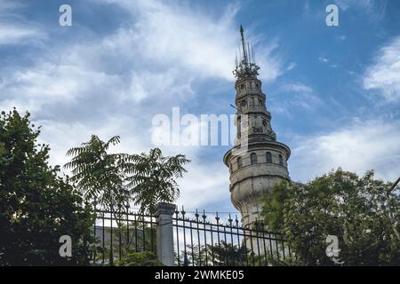 Beyazıt Tower a Istanbul, Turchia; Istanbul, Turchia Foto Stock