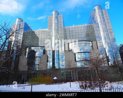 Quartiere europeo di Bruxelles, cuore dell'Unione europea, Belgio, UE Foto Stock