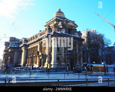 Palazzo di giustizia, punti salienti di Bruxelles, Belgio Foto Stock