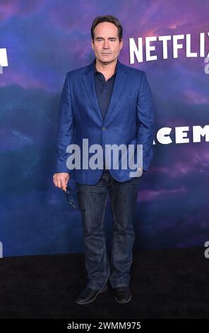 Hollywood, Stati Uniti. 26 febbraio 2024. Jason Patric arriva alla proiezione speciale "Spaceman" di Netflix all'Egyptian Theatre il 26 febbraio 2024 a Hollywood, CA. © Lisa OConnor/AFF-USA.com credito: AFF/Alamy Live News Foto Stock