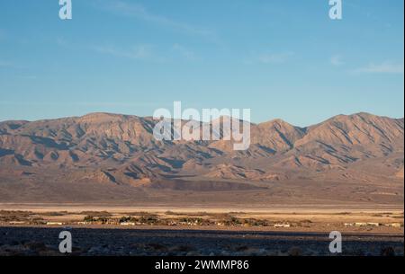 Parco nazionale della Death Valley Furnace Creek Foto Stock