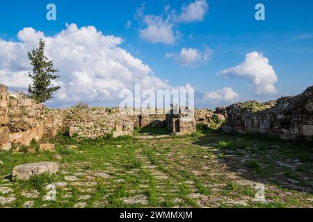 Siria, Ugarit, Ugaret, sito archeologico Foto Stock