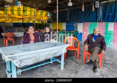 Siria, Ugarit, Ugaret, la vita quotidiana Foto Stock