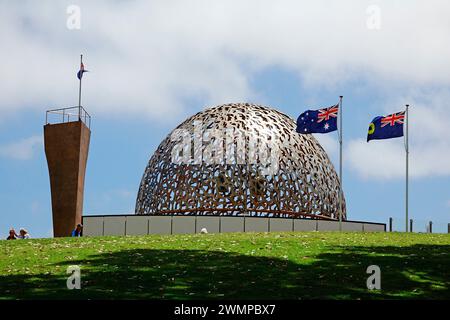 Dome of Souls HMAS Sydney II Memorial Geraldton Australia Western Australia Coral Coast Foto Stock