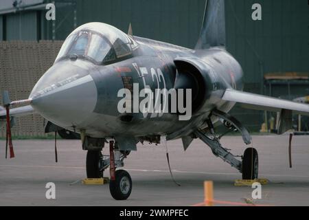 - Aeronautica militare Italiana, caccia F 104 Starfighter (1996) - Aeronautica militare Italiana, caccia F 104 Starfighter (1996) Foto Stock