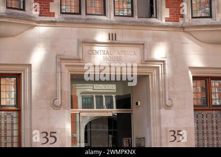 Central Africa House al 35 di Great Peter Street, un edificio residenziale a Westminster, Londra SW1 Foto Stock