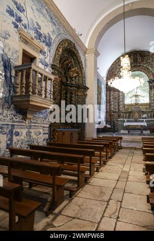 Olivenza, Badajoz, Spagna - 23 ottobre 2024: Dettagli architettonici della Cappella dello Spirito Santo nella città di Olivenza Foto Stock