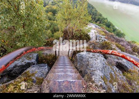 Nationalpark Sächsische Schweiz Bilder aus dem Elbsandsteingebirge Foto Stock