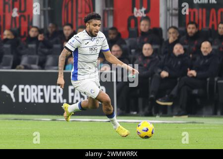 Milano Italia - febbraio 26 2024 - AC Milan vs Atalanta - serie A 2023/2024 - Jose' Dos Santos Ederson (13 Atalanta BC) Foto Stock