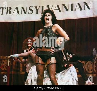 Tim Curry, il Rocky Horror Picture Show Foto Stock