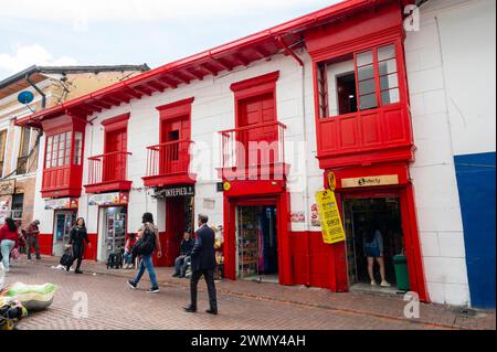 Colombia, distretto di Cundinamarca, Bogota, zona di Candelaria, Foto Stock