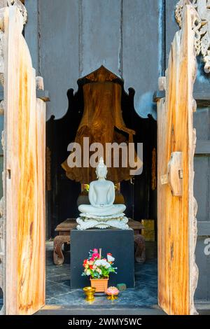 Thailandia, Chiang Rai, museo della diga di Baan o tempio nero, dell'artista Thawan Duchanee Foto Stock