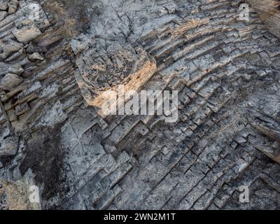 Cava di arenaria tradizionale, S Estalella, Llucmajor, Mallorca, Isole Baleari, Spagna Foto Stock