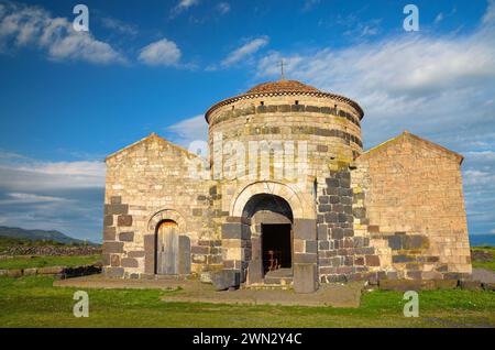 Antica chiesa di Santa Sabina in Sardegna, Italia Foto Stock