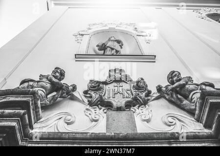 La chiesa cistercense di San Bernardo a Eger, Ungheria. Foto Stock