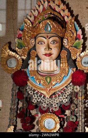 Lakshmi, dea induista della ricchezza e della fortuna Foto Stock