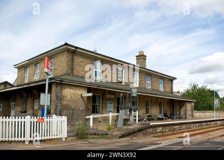 Stazione ferroviaria di Darsham Foto Stock