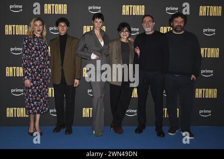 News - Photo Call ANTONIA The Cast durante il Photocall del film ANTONIA, 29 febbraio 2024 al Cinema Barberini, Roma, Italia Cinema Barberini Italia Copyright: XDomenicoxCippitellix/xLiveMediax LPN 1256614 Foto Stock