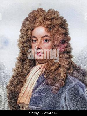 Charles Howard 3. Conte di Carlisle, CA. 1669 - 1738 Englischer Staatsmann / Charles Howard III conte di Carlisle c. 1669 - 1738 statista inglese da t Foto Stock