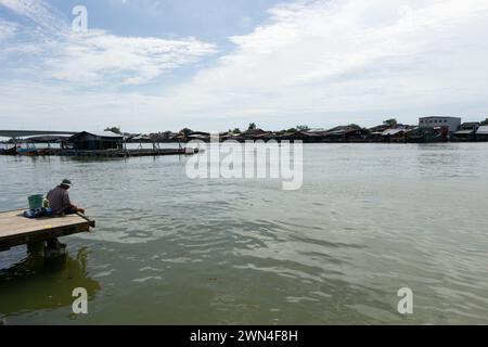 Kuala Kurau e Tg Piandang Perak Malesia Foto Stock