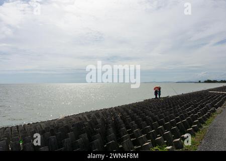 Kuala Kurau e Tg Piandang Perak Malesia Foto Stock