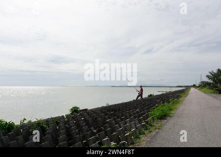 Kuala Kurau e Tg Piandang Perak Malesia Foto Stock